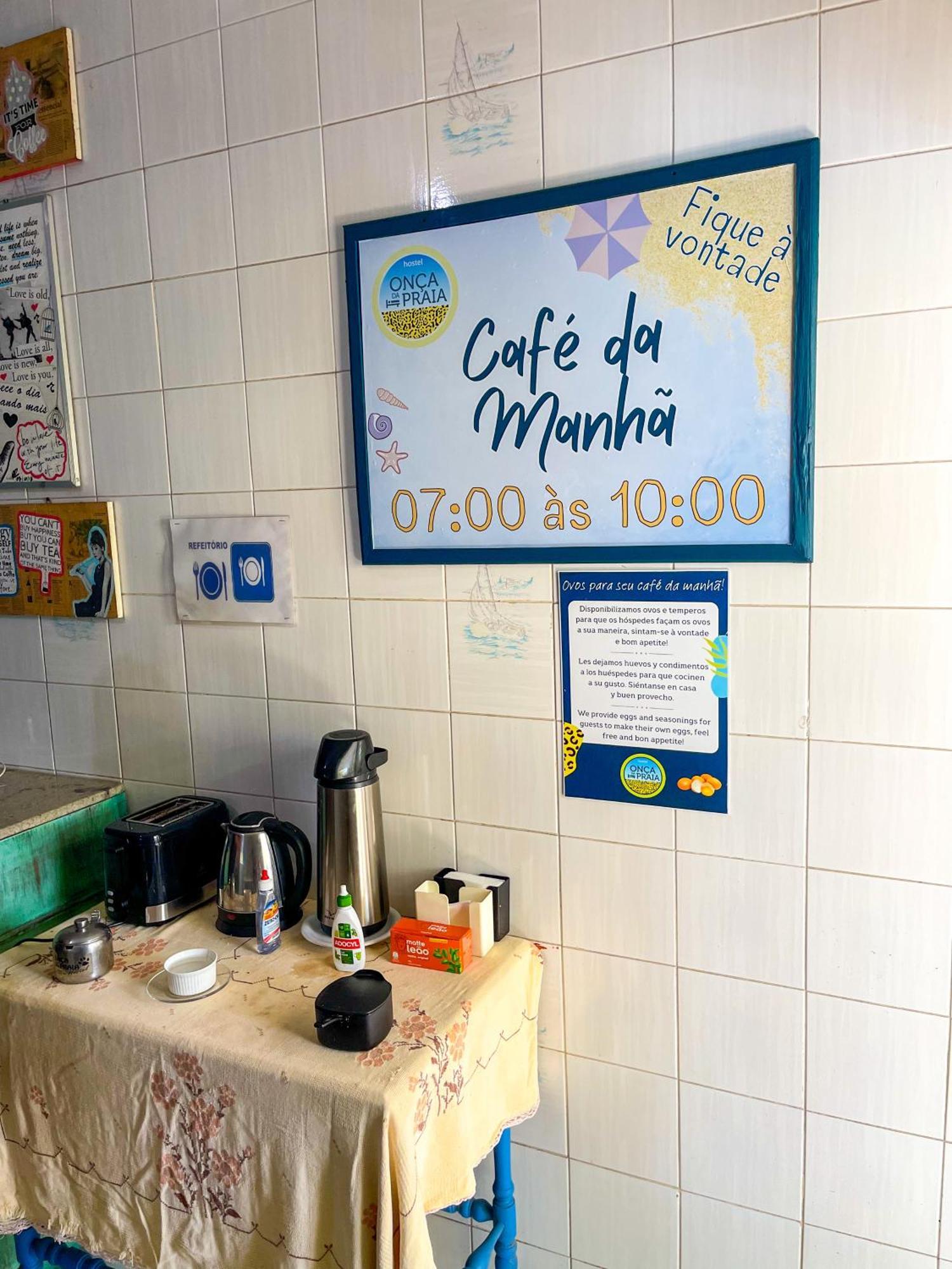 Onca Da Praia Hostel Vitória Buitenkant foto